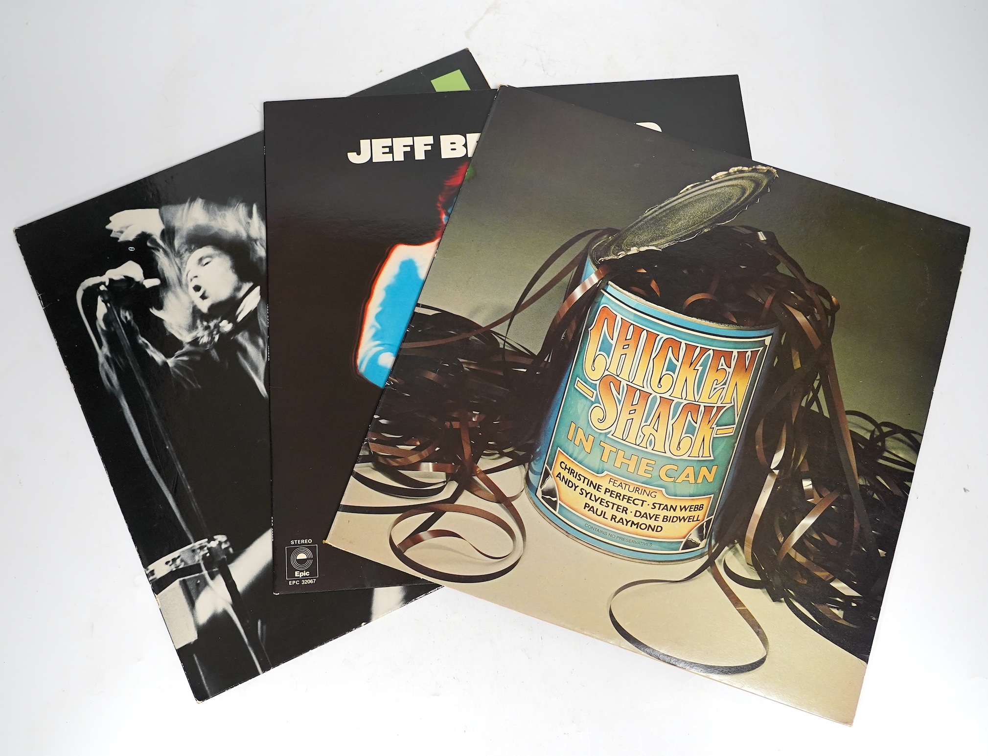 Sixty-seven LP record albums, artists including; John Lennon, Paul McCartney, Duran Duran, Barbra Streisand, the police, Joni Mitchell, Rickie Lee Jones, Chicken Shack, the Beach Boys, Daryl Hall, Weather Report, Barclay